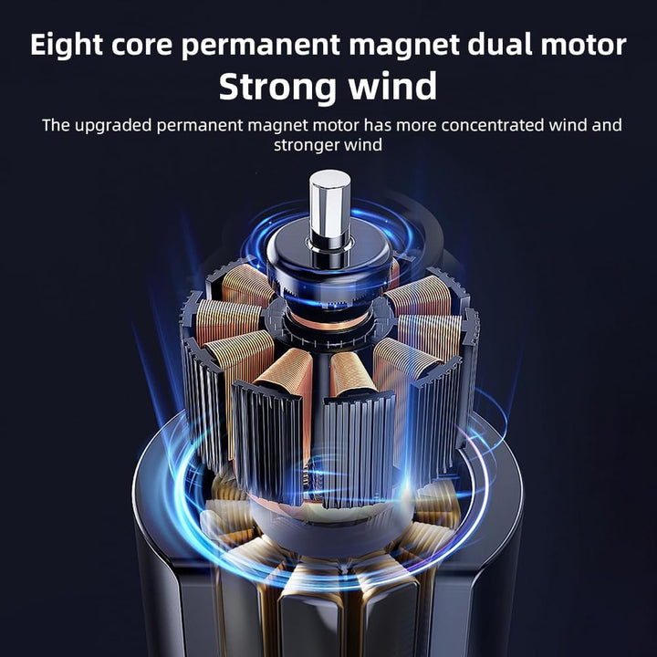 Three-speed colorful lights Fan
