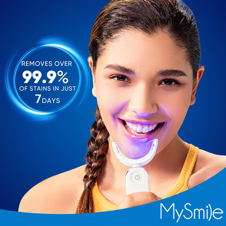 Home Tooth Cleaning Kit with LED Light Accelerator